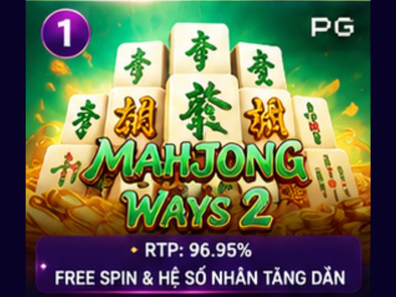 Mahjong Ways 2 – Game Nổ Hũ Đình Đám Từ PG Soft