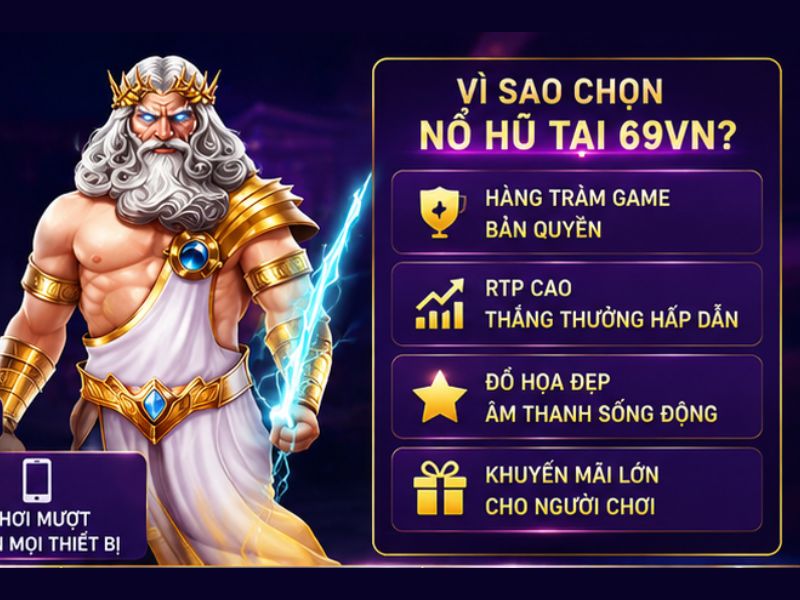 Vì Sao Game Nổ Hũ Tại 69VN Được Người Chơi Yêu Thích