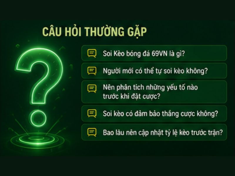 Câu Hỏi Thường Gặp Soi Kèo bóng đá 69VN