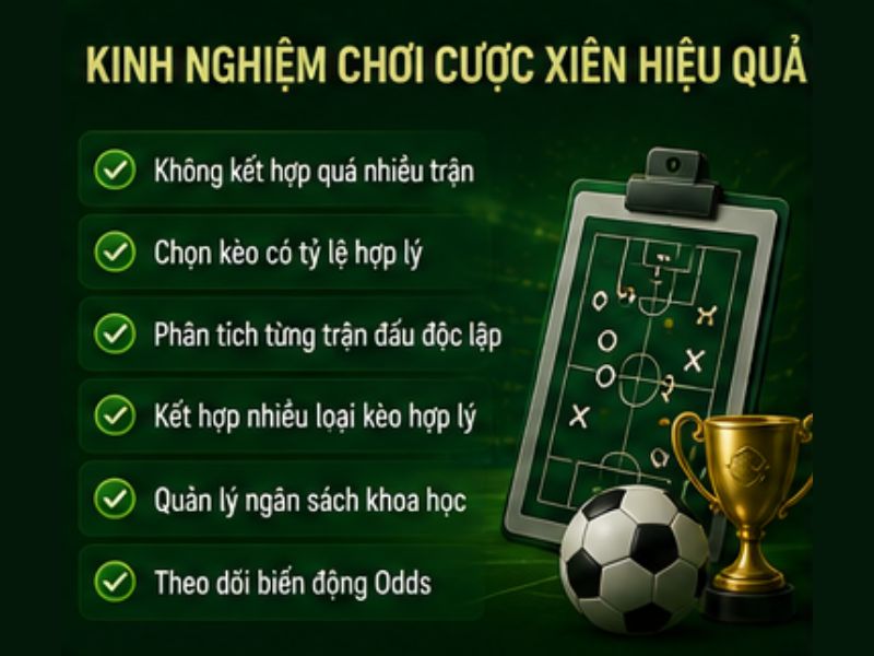 Kinh Nghiệm Chơi Cược Xiên 69VN Hiệu Quả