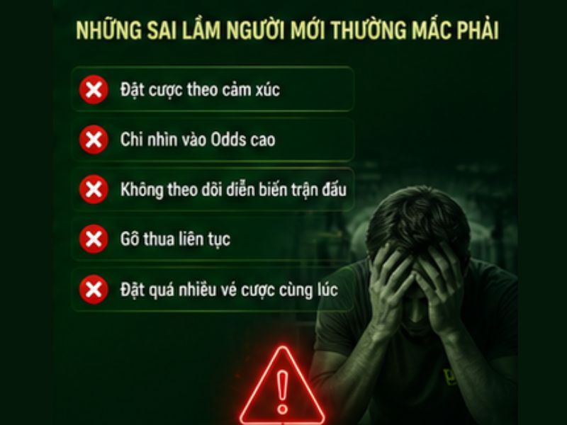 Những Sai Lầm Người Mới Thường Mắc Phải